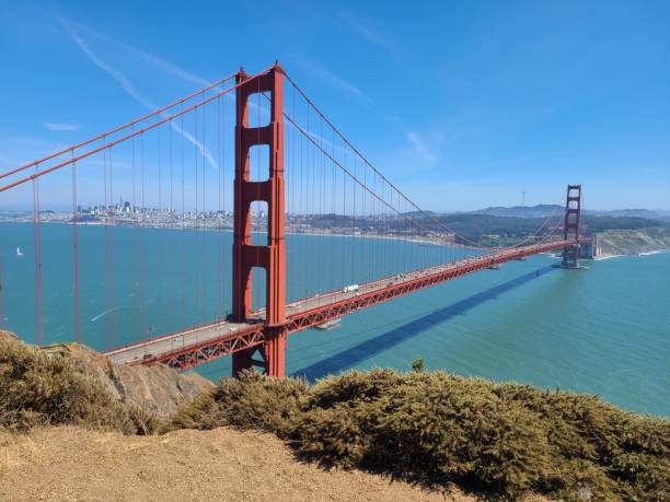 istock Golden Gate bridge from Battery Point, San Francisco, California 1411517435
