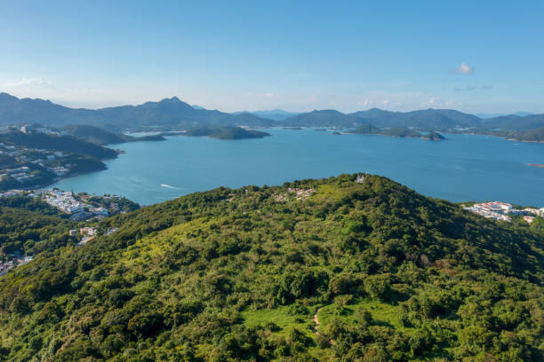 istock a peak of High Junk path, at sai kung, hk 1411523999