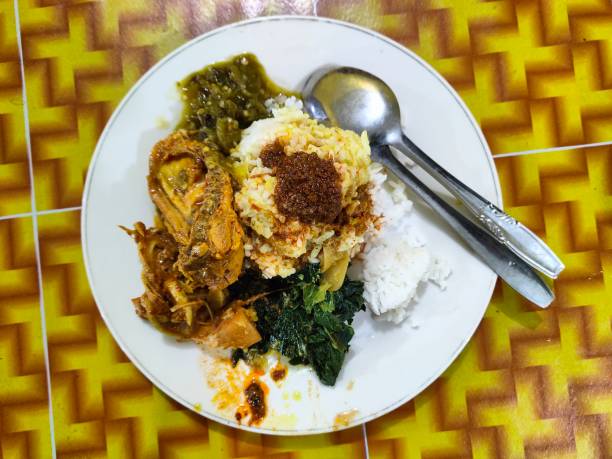 istock Indonesian menu typical of Padang 1411524278