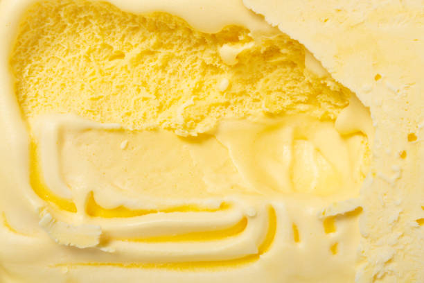 istock top view pineapple flavor ice cream had been scooped as background and texture at horizontal composition 1411537502