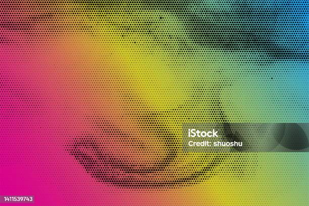 Cool Colours Pattern Background Abstract Colors Flowing Halftone Pattern Background Warm Meets Cool ...