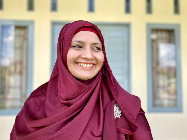 istock Asian Hijab Woman Smiling 1411547446
