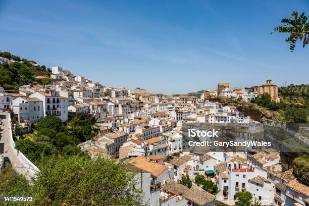 The Charming Village Of Setenil De Las Bodegas Provice Of Cadiz Andalusia Spain Stock Photo - Download Image Now