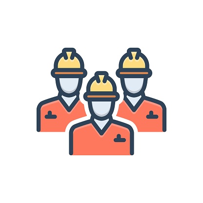 Icon for engineers, machinist, contractors, hireling, lessee, worker, engineer, professional