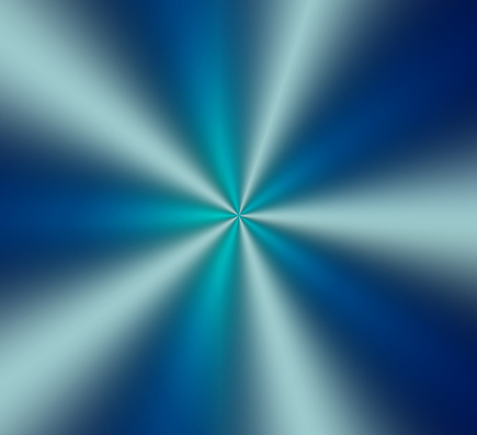 Blue light beam abstract background.