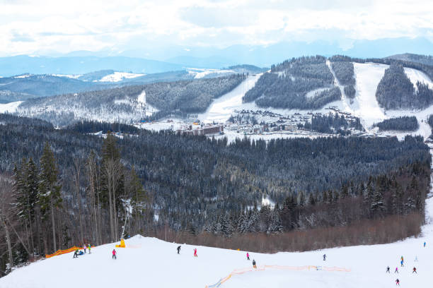 istock Bukovel ski resort in Ukraine 1411569053