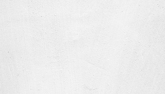 Long picture of the wall with plaster, stucco on surface as background or texture
