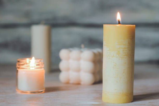 istock A variety of candles in a bright interior 1411587648