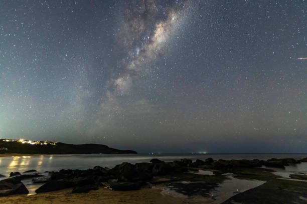 istock Milky Way Starlit Night Sky 1411589464