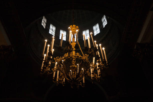 Holy candles in the Church