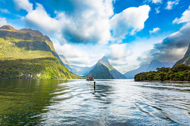 istock Tourist boat 1411594895