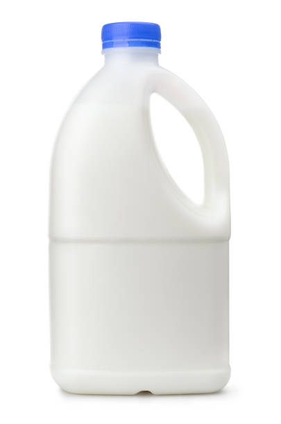 istock Plastic bottle full of milk 1411603022