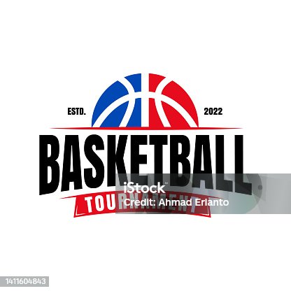 istock American Sports Basketball club symbol, basketball club. Tournament basketball club emblem, design template on white background 1411604843