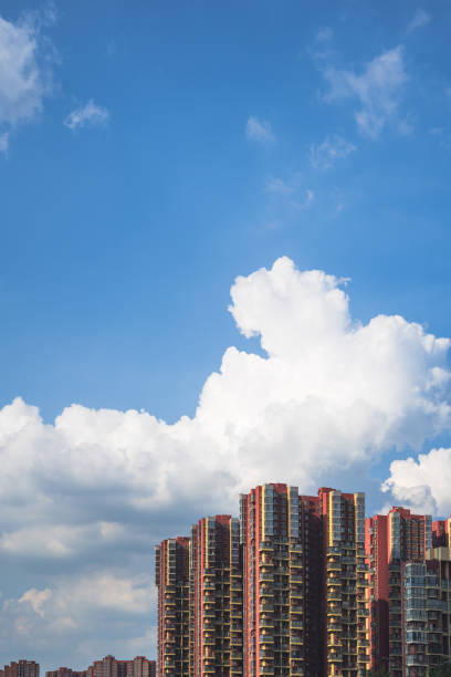 istock Urban modern architecture at dusk 1411605614