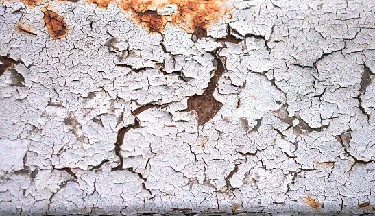 Looking Through Rust Bright Rust Stains Texture Paint Showing Through To Rust Underneath ...