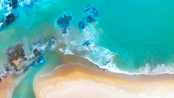 istock The ecology system with a wave water energy with a summer tropical background 1411615068