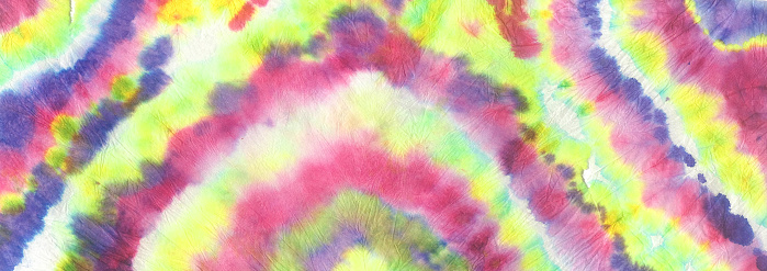 Beautiful Bright Tie Dye Ink Backdrop. Graphic Colorful Tie Dye Wallpaper Shirt. Artistic Bright Tie Dye Effect Texture.
