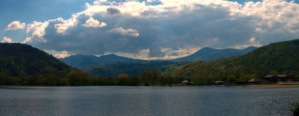 istock view of Lake Chambon and the Sancy chain 1411622731