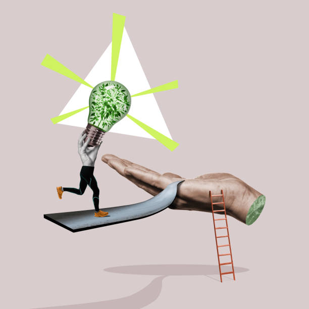 Concept of green energy.
