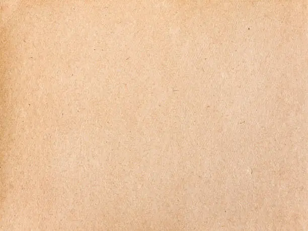 paper background - surface of vintage brown cardboard