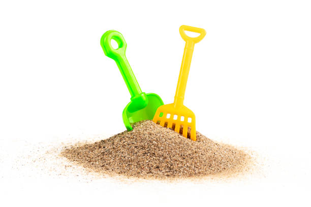 istock Colorful children's beach toys 1411635634