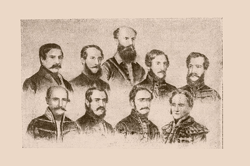 Illustration of The first Hungarian ministry