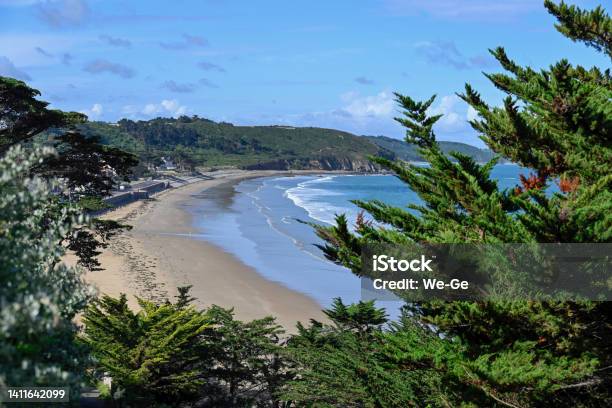 Caroual Beach Stock Photo - Download Image Now - Brittany - France, Atlantic Ocean, Bay of Water