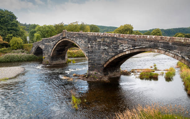 istock Pont Fawr bridge in Llanrwst 1411647864