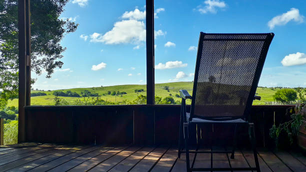istock Countryside landscape balcony view 1411649664