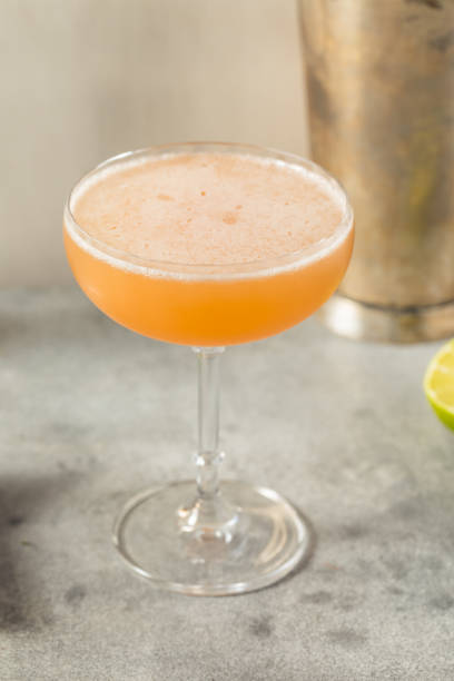 istock Boozy Refreshing Allspice Bourbon Lions Tail Cocktail 1411662276