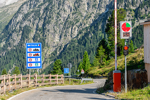 Transfagaransan Highway in Romania