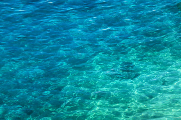 istock Adriatic sea background in Croatia 1411671515