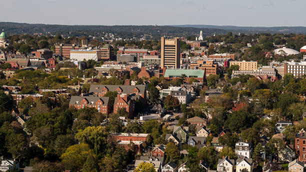 istock Sciences Library building in Brown University campus, Colledge Hill, Providence, Rhode Island, United States. 1411690062
