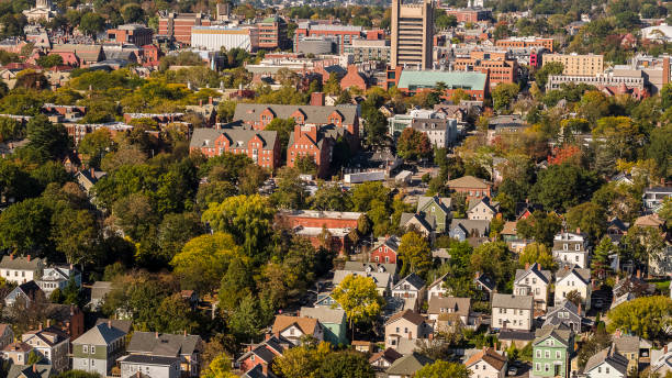 istock View of Sciences Library building in Brown University campus, Colledge Hill, Providence, Rhode Island, United States. 1411690075
