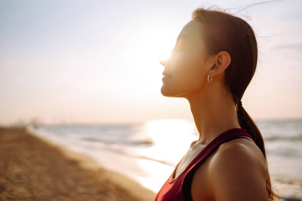 istock Yoga in the morning. 1411691423