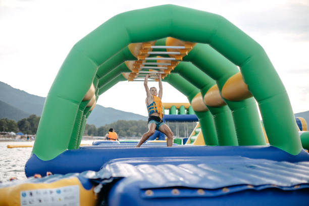 istock Kid having fun in Water Park 1411697397