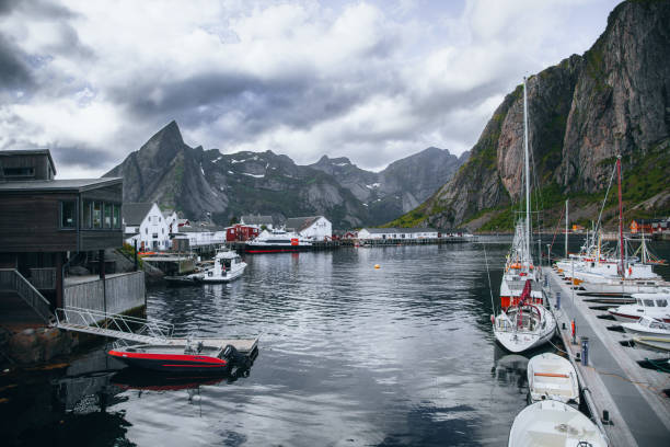 istock Views from around the Lofoten Islands in Norway 1411700484