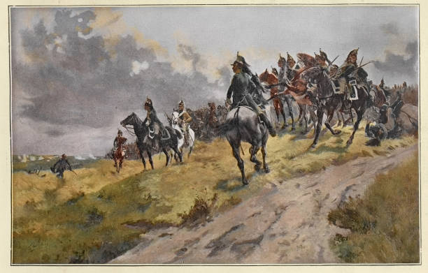 istock Ordre de charger after the painting by Lucien-Pierre Sergent 1411704477