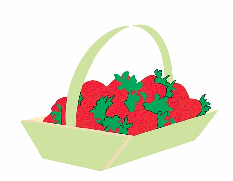 basket of strawberries