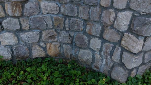 istock View of the facade natural stone 1411727586