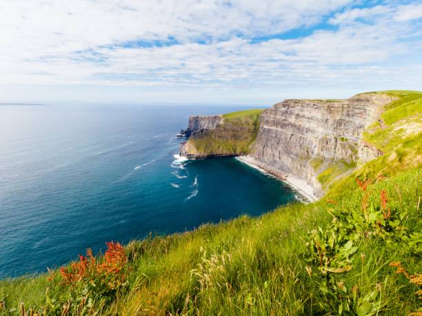 istock Expansive view of Cliffs of Moher, County Clare, Ireland 1411736771