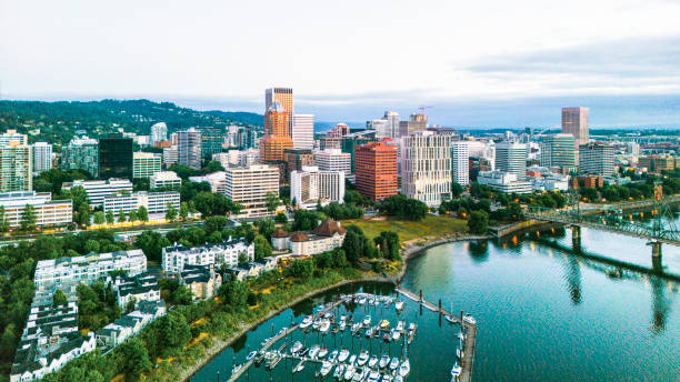 istock Downtown Portland Before Sunrise 1411756538