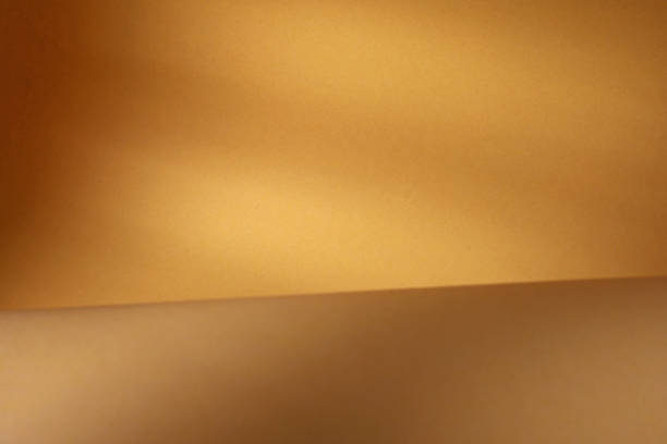 istock abstract yellow paper background with lines 1411758530