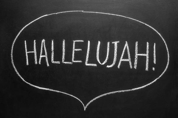 istock hallelujah concept word on a blackboard background 1411759526