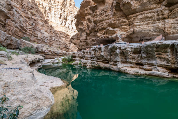 istock Wadi Al Shab , Sultanate of Oman. 1411766450