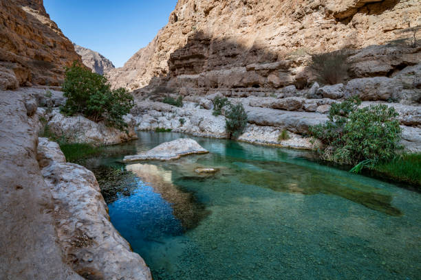 istock Wadi Al Shab , Sultanate of Oman. 1411766541
