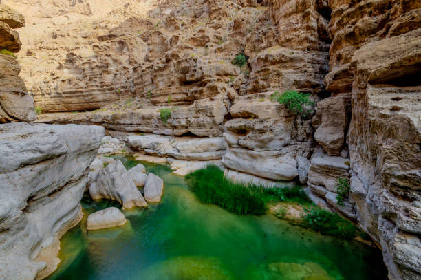 istock Wadi Al Shab , Sultanate of Oman. 1411766956