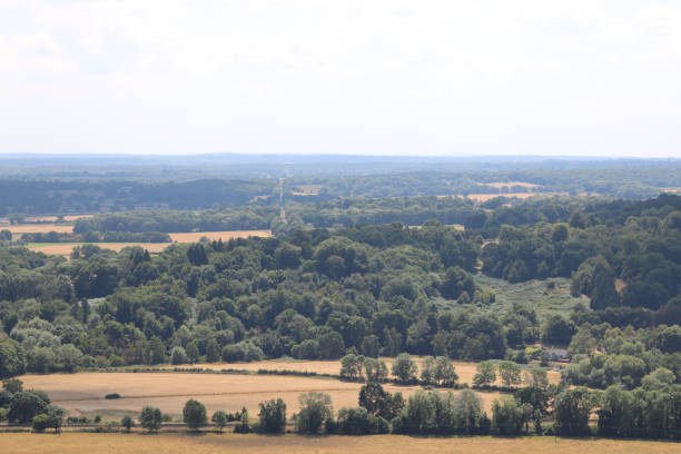 istock Hilly English countryside 1411773646