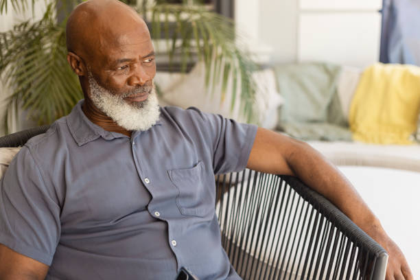 istock Handsome senior man enjoying a day outside 1411793531