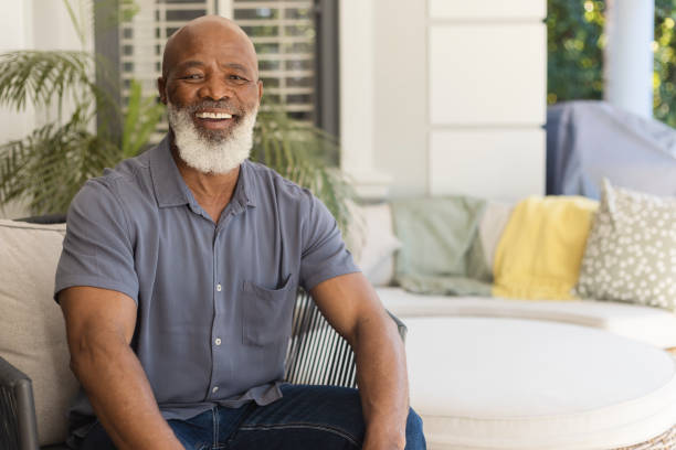 istock Handsome senior man enjoying a day outside 1411794464